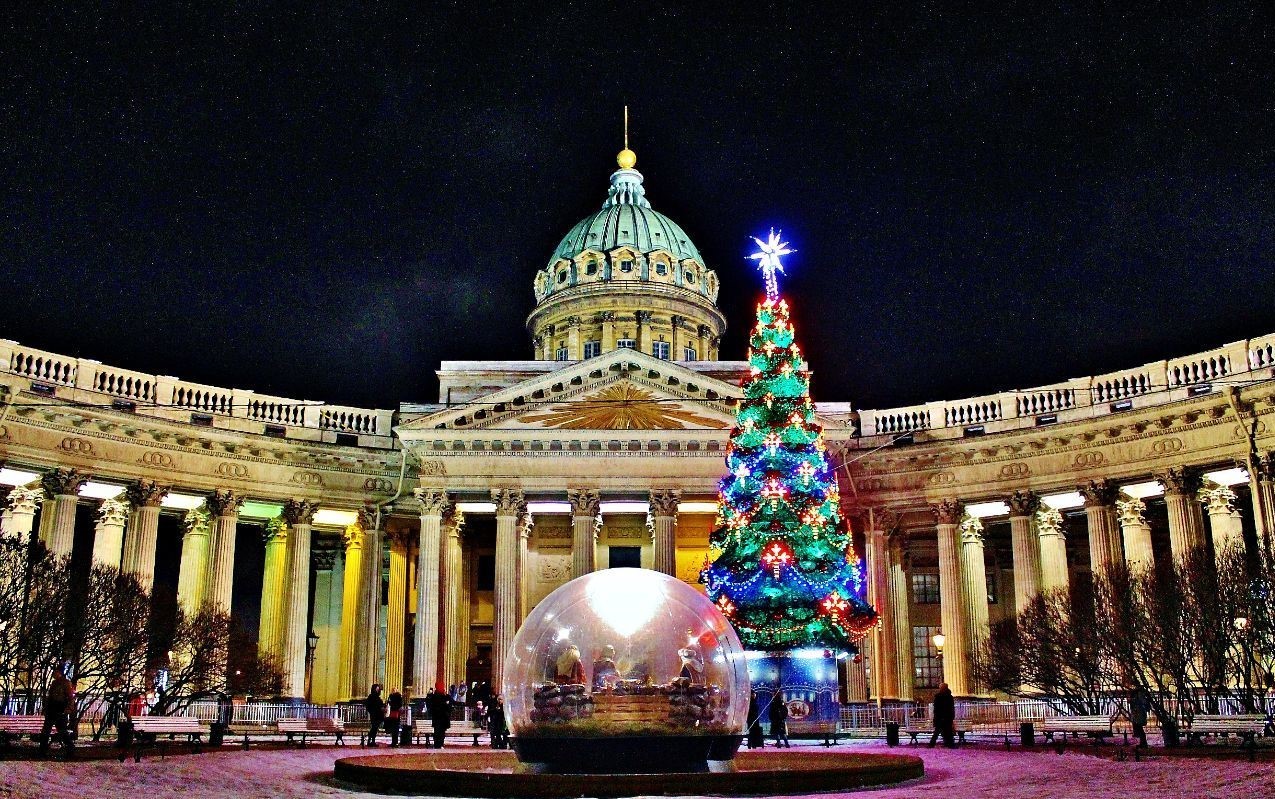 Новый год в Санкт-Петербурге.